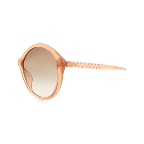 Chloe 58mm Round SunglassesIVORY main image 4